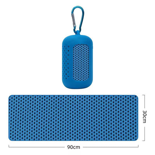 Blue Towel