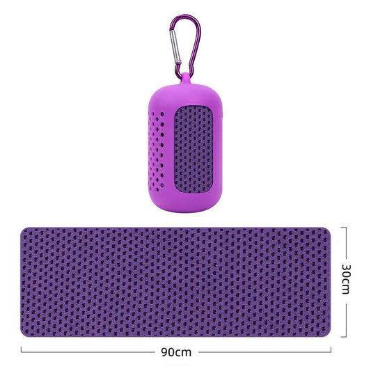 Purple Towel